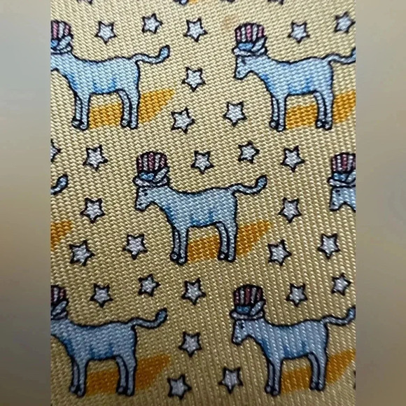 Vineyard Vines | Patriotic donkey silk tie. - Picture 10 of 11